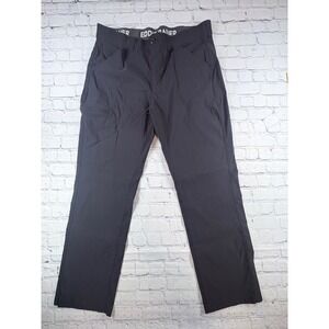 Eddie Bauer Hiking Pants Mens 36 x 32 Black Rainier Tech Outdoor Cargo